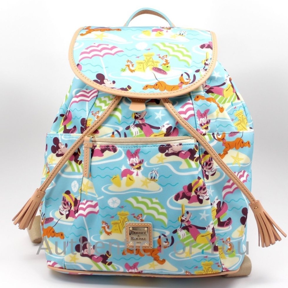 NWOT Dooney & Bourke Disney Nylon “Beach” Backpack